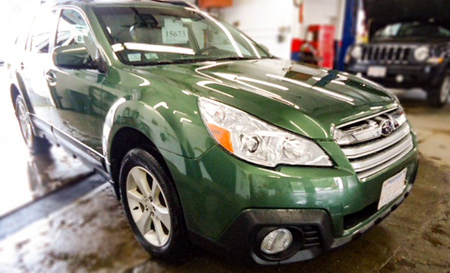 Subaru repaired