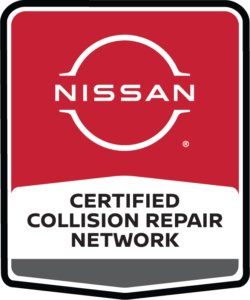 Nissan Certified Collision Repair Network certification logo