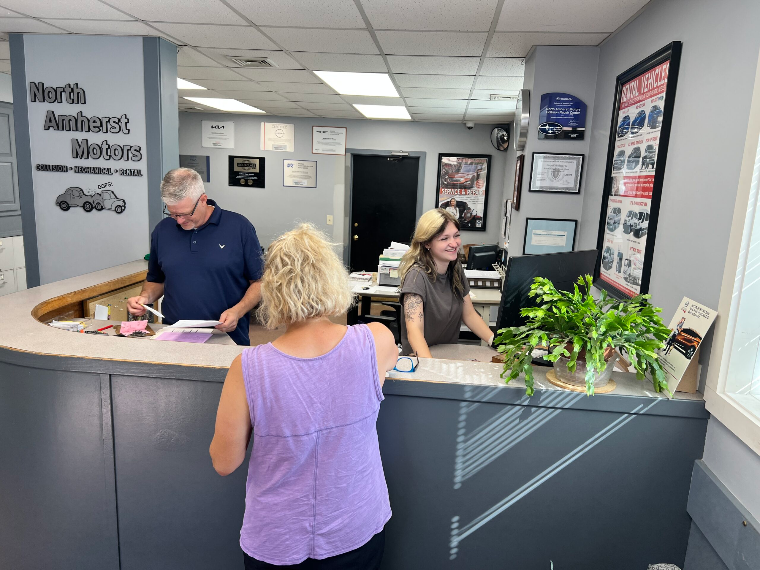 North Amherst Motors Team