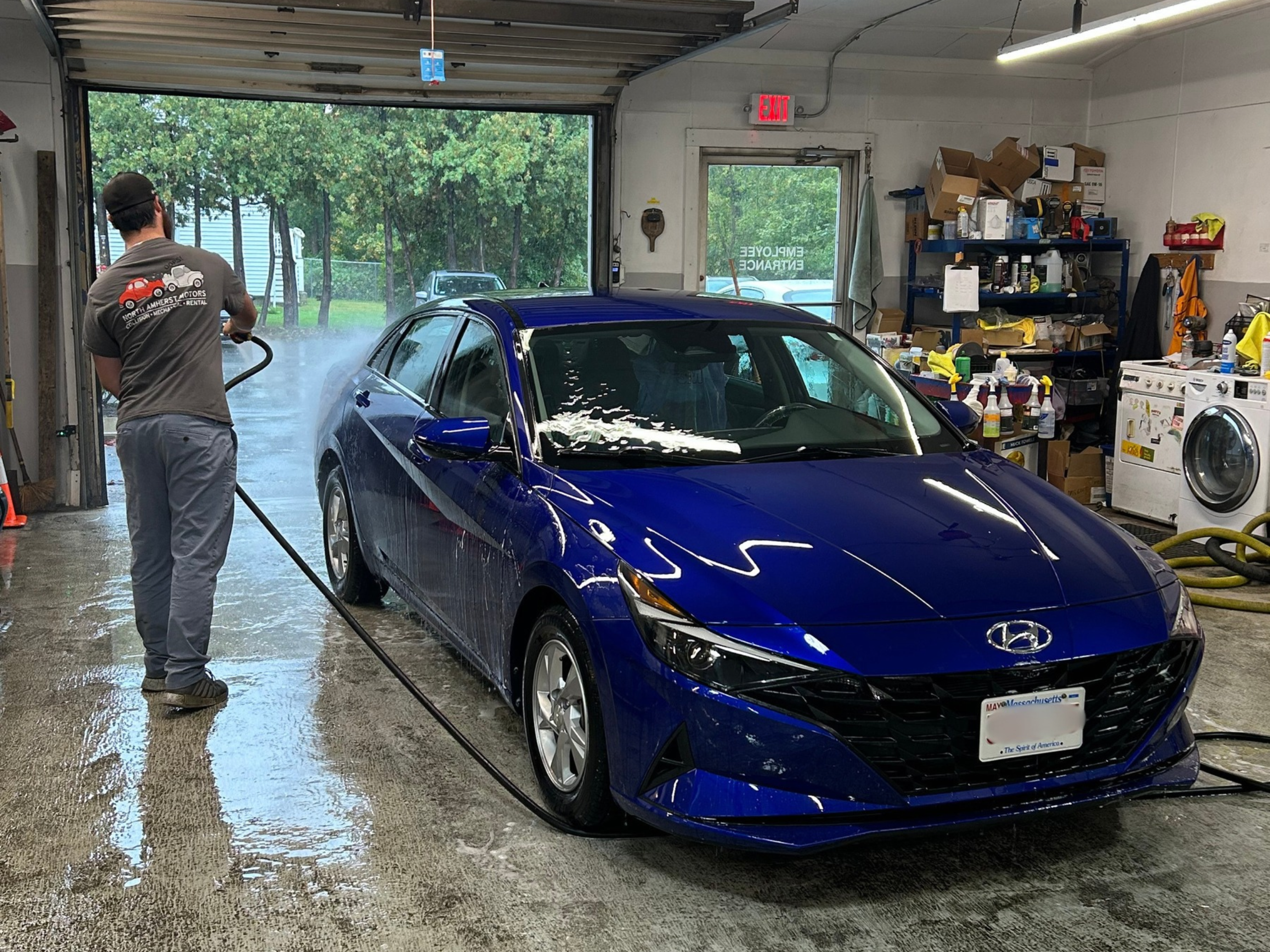 Car wash.